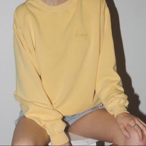 Erica honey sweatshirt